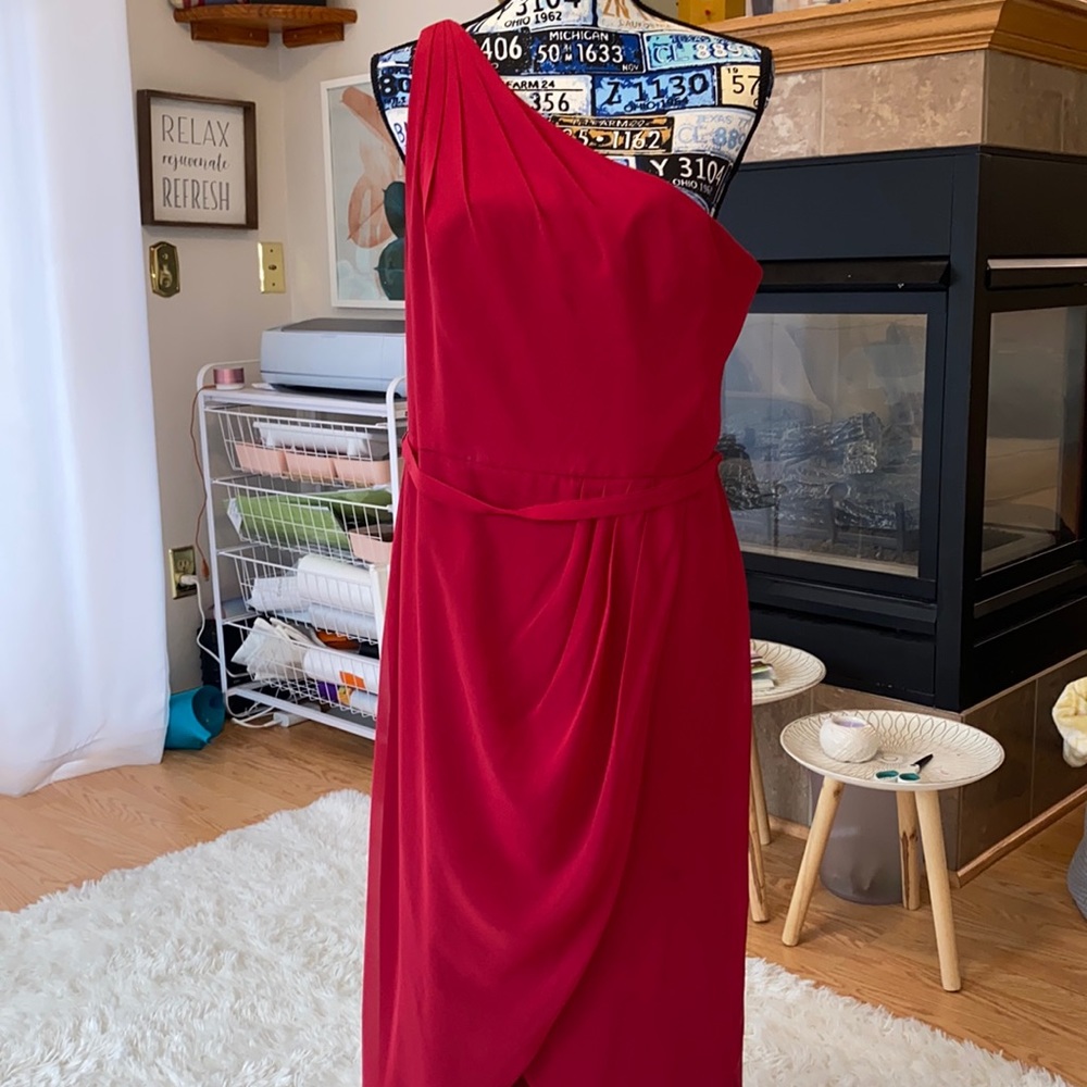 Red dress